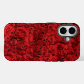 Rode Rozen Case-Mate iPhone Case (Achterkant (horizontaal))