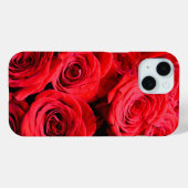 Rode rozen Case-Mate iPhone case (Achterkant (horizontaal))