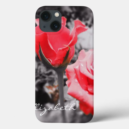 rode rozen Case-Mate iPhone case (Achterkant)