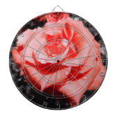  rode rozen dartbord (Voorkant)
