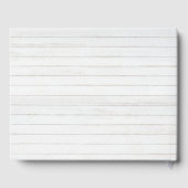 Rode rozen en de pijnboomtanden gastenboek (Achterkant)