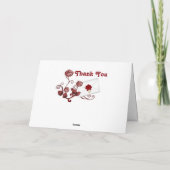 Rode rozen en enveloppen Hartelijk dank - Persoonl Kaart (Achterkant)