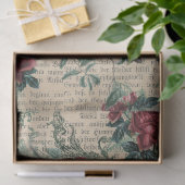  rode rozen en ontkoppeling van vogels tissuepapier (Geschenk)