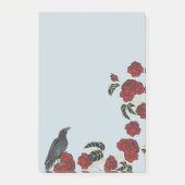 Rode rozen en Raven Post-it® Notes (Voorkant)