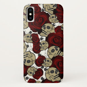Rode rozen en zwarte rozen Case-Mate iPhone case