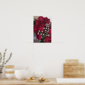 Rode Rozen Foto Poster (Keuken)