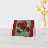 Rode Rozen ... gevonden afbeelding, Kaart (Gele Bloem)