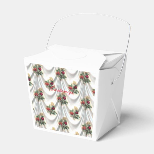 Rode rozen gordijn Thunder_Cove Bedankdoosjes (Voorkant Zijde)