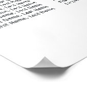 Rode rozen, harten Wedding 8 Tables Zitkast Poster (Hoek)