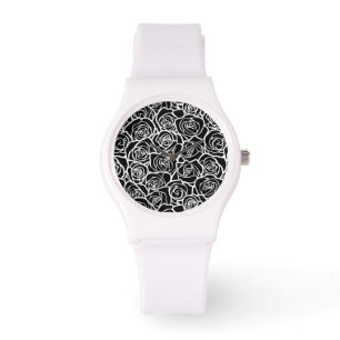 rode rozen horloge