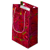 Rode Rozen Ik hou van jou Naam Klein Cadeauzakje (Achterkant Gekanteld)