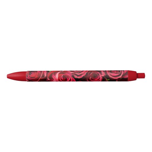 Rode rozen inkt pen (Voorkant)
