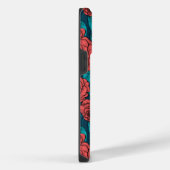 Rode rozen iPhone hoesje (Rechterkant)