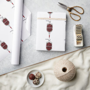 Rode Rozen IV Zak – Symbool van Liefde en Passie Cadeaupapier