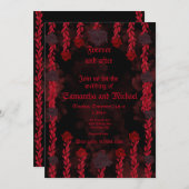  rode rozen kaart (Voorkant / Achterkant)