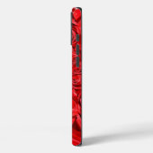 Rode Rozen Kaleidoscoop: Gelukkige Valentijnsdag K Case-Mate iPhone Case (Achterkant / Links)