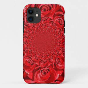 Rode Rozen Kaleidoscoop: Gelukkige Valentijnsdag K Case-Mate iPhone Case