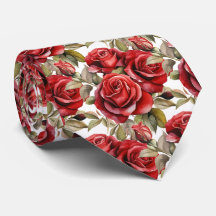 Rode Rozen Klassieke Formele Halsband