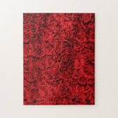 Rode rozen legpuzzel (Verticaal)