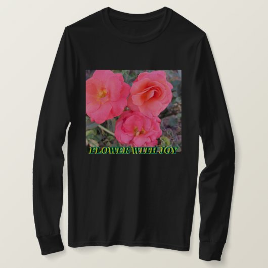 Rode Rozen Liefde Shirt (Design voorkant)