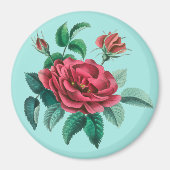 rode rozen magneet (Voorkant)