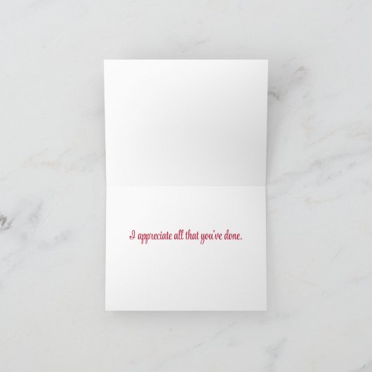  rode rozen mandje Dank u Bedankkaart (Binnen)