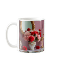 Rode rozen met spiegel, Romance