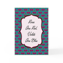 Rode Rozen Missen Jou Kaart | Whimsical Bloemen