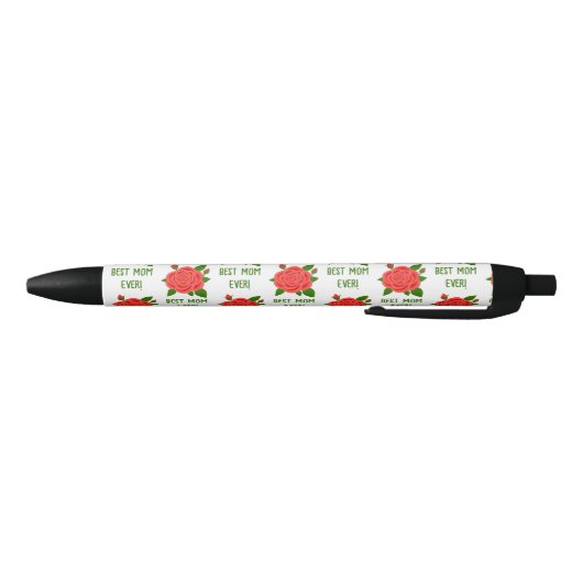 Rode Rozen Moederdag Pen (Bodem)