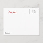 Rode Rozen Motorrijders Huwelijkskaarten en -produ Aankondigingskaart (Achterkant)