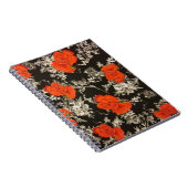 Rode rozen notitieboek (Rechterzijde)