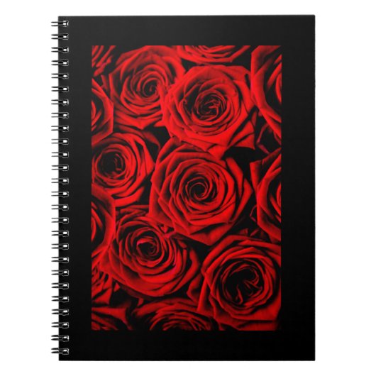 Rode rozen notitieboek (Voorkant)