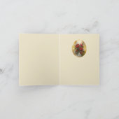 Rode Rozen Notitiekaartje (Binnen)