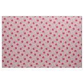 Rode rozen op roze calico stof (Fat Quarter)