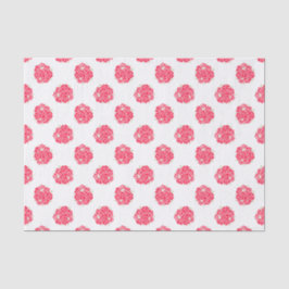 Rode rozen op wit tissue papier