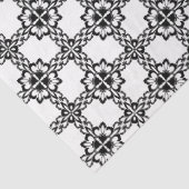 Rode rozen op zwart-wit papier (Detail)