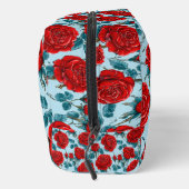 Rode rozen patroon toilettasje (Rechts)