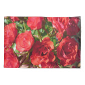 Rode rozen Pillow hoesje 2 Kussensloop (Achterkant)