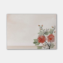 rode rozen Post-it® notes 4 x 3