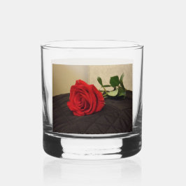 Rode Rozen Rocks Glas