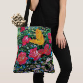 Rode Rozen Rode Rozen Tote Bag (Dichtbij)