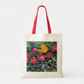 Rode Rozen Rode Rozen Tote Bag (Achterkant)