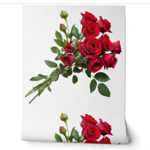 Rode Rozen Romantisch Mooi Behang