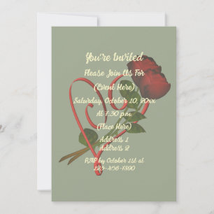 Rode rozen rood hart elegant kaart