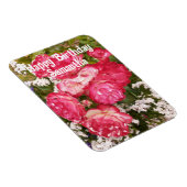 Rode Rozen Rozen Bloembloemen Bloemen Verjaardag Magneet (Rechterzijde)