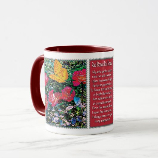 Rode rozen rozen mok (Voorkant links)