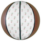 Rode Rozen, Rozenpatroon, Bloemen Basketbal (Verticaal)