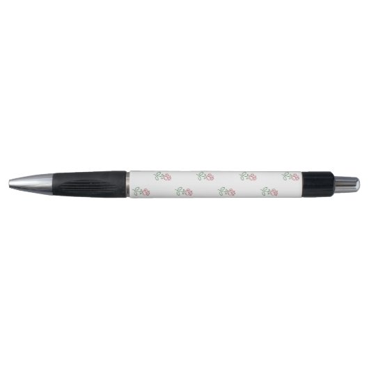 Rode Rozen, Rozenpatroon, Bloemen Pen (Voorkant)