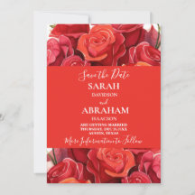 Rode Rozen Save the Date