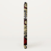 Rode Rozen & Schedels Zwart Bloemmotief Gotisch Wi Case-Mate iPhone Case (Achterkant / rechts)